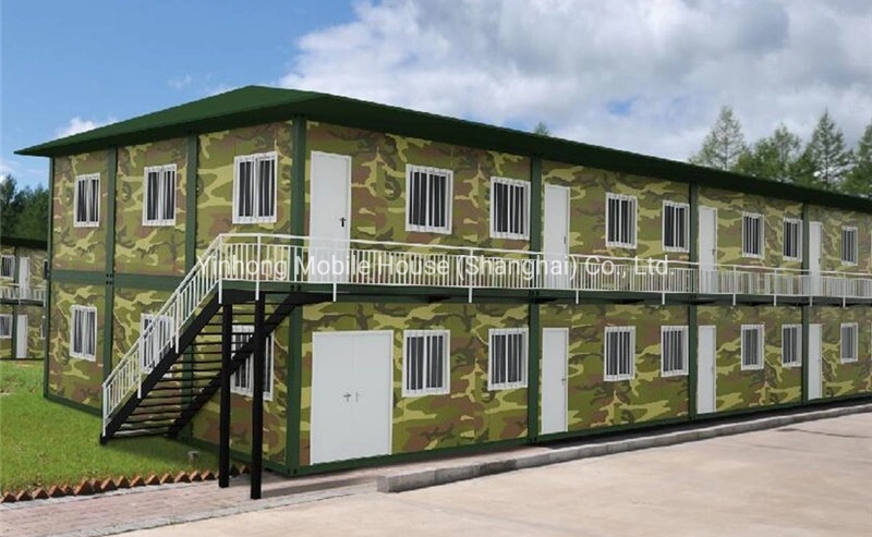 Light Steel Customized Container 20FT Modular Container Homes for Army Use