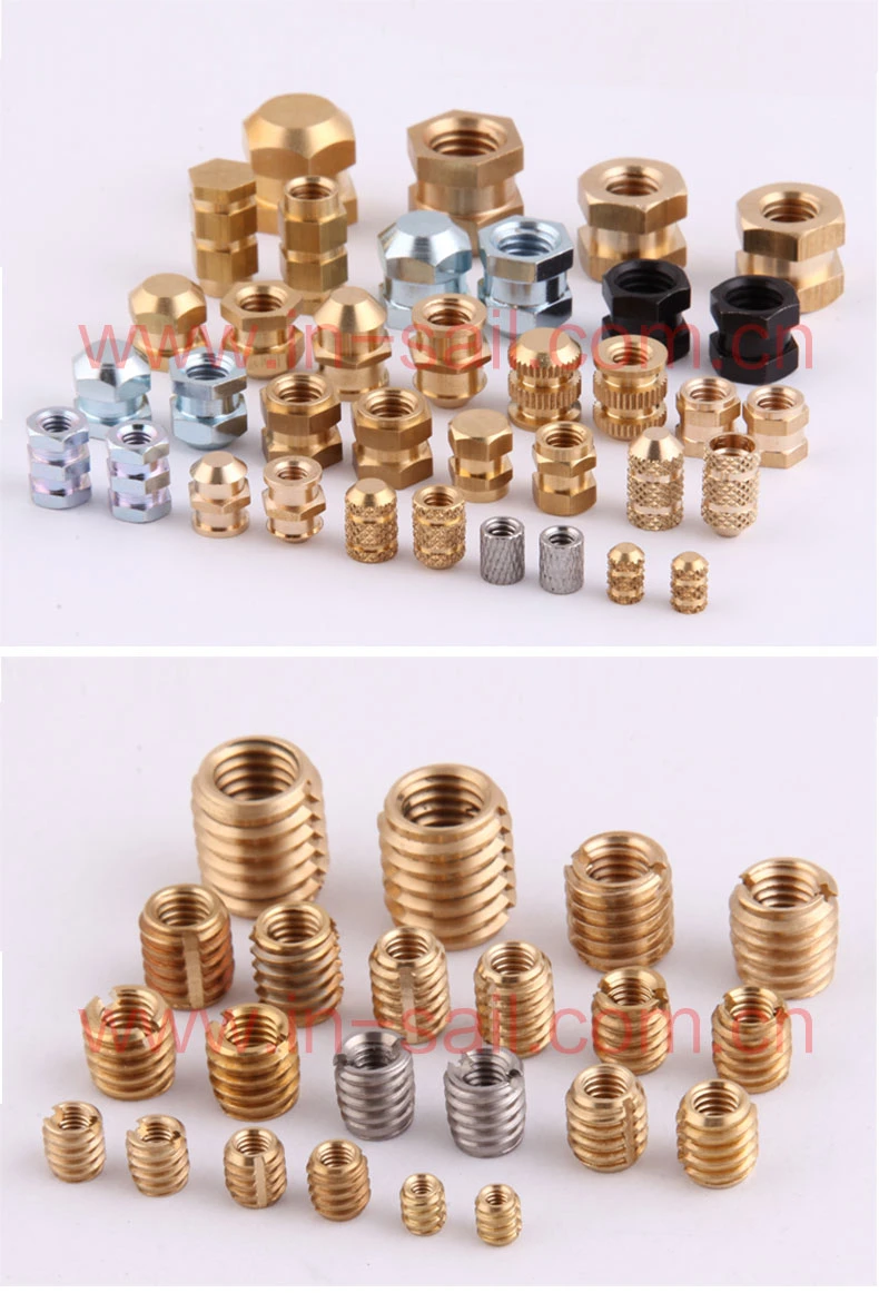 Installed Threaded Insert Nut for Thermoplastic Material