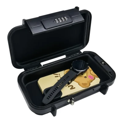 Portable Combination Security Case Lockbox Personal Travel Beach Safe Box