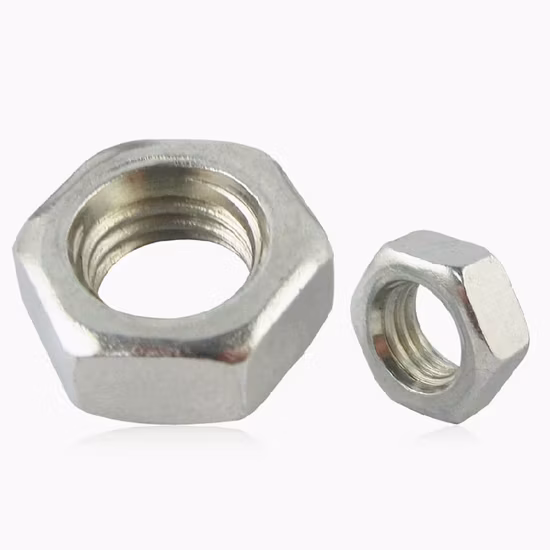 China Factory Supply DIN 934 Carbon Steel Hex Head Nut