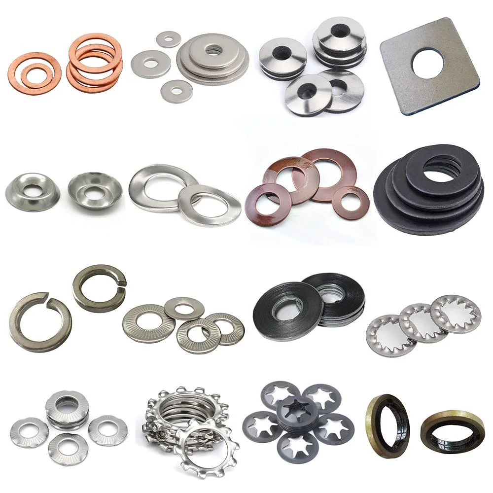 M10 Titanium Flat Washer DIN125 Spacer Washers for Motorcycle Car